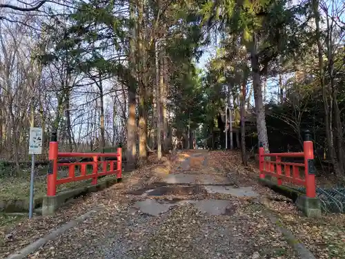 神楽神社の庭園