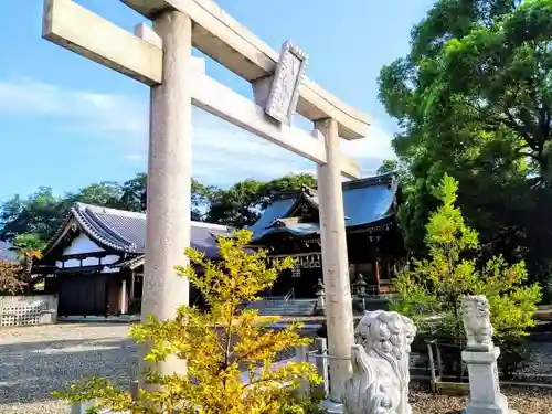 八幡社（大高八幡社）の鳥居