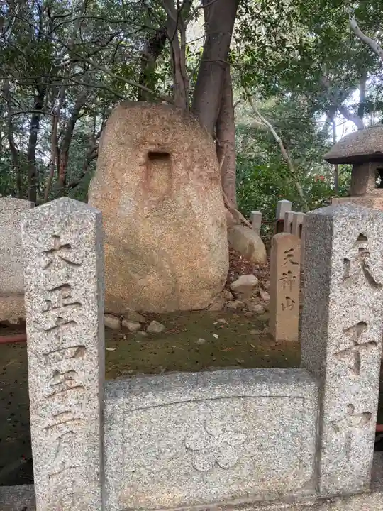 門戸天神社の自然