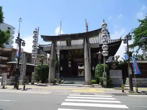 櫛田神社の鳥居