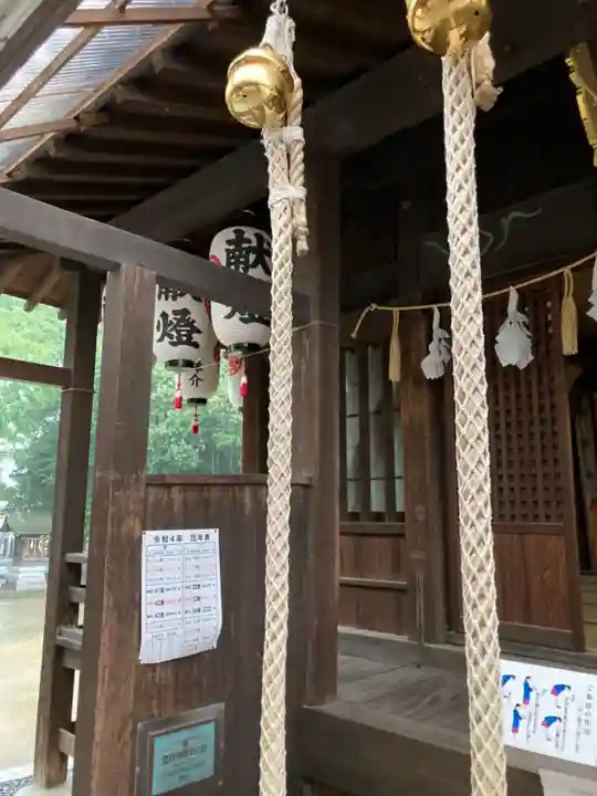 泊神社の本殿・本堂