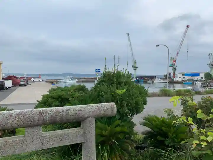 神社(名称不明)の景色