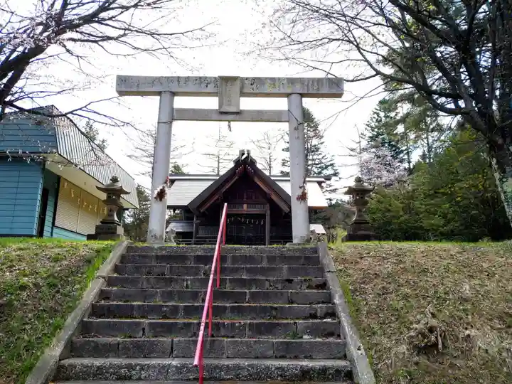 南富良野神社の鳥居