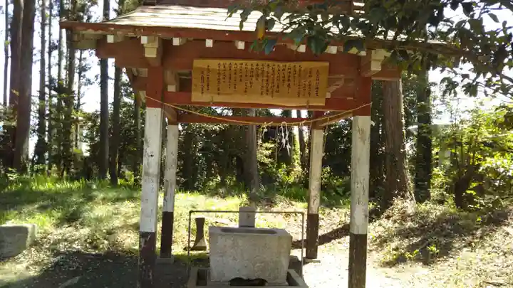 鹿島神社の手水舎