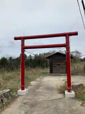 上柏崎八坂神社の鳥居
