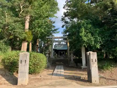 横田神社の鳥居