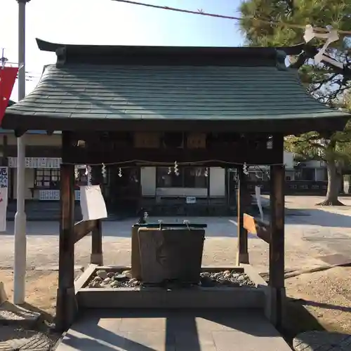 龍造寺八幡宮の手水