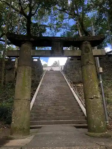 福母八幡宮の鳥居