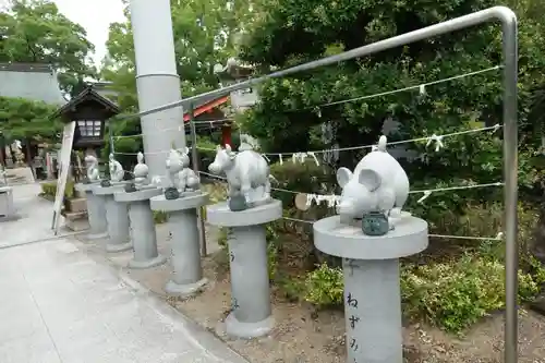 田村神社の像