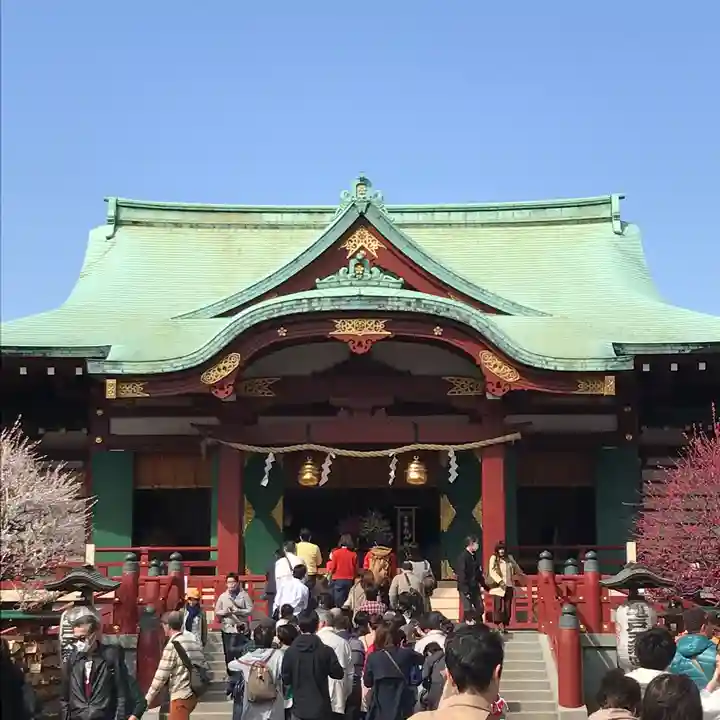 亀戸天神社の本殿・本堂