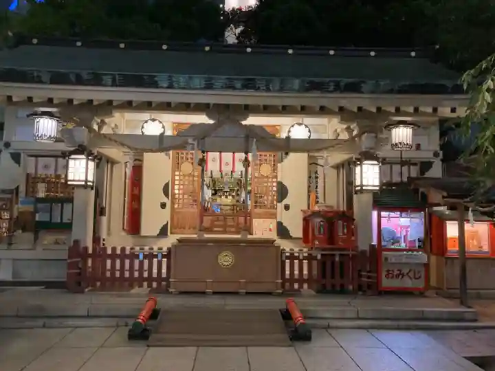 露天神社(お初天神)の本殿・本堂