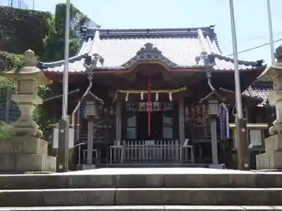 諏訪神社の本殿・本堂