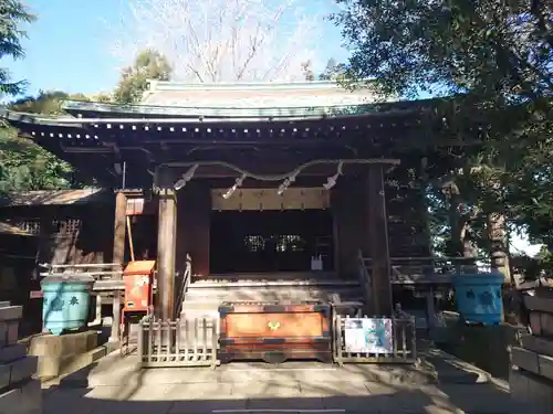 諏方神社の本殿・本堂