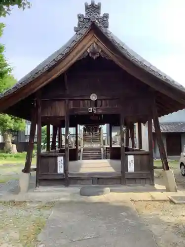 天神社（余坂天神社）の本殿・本堂