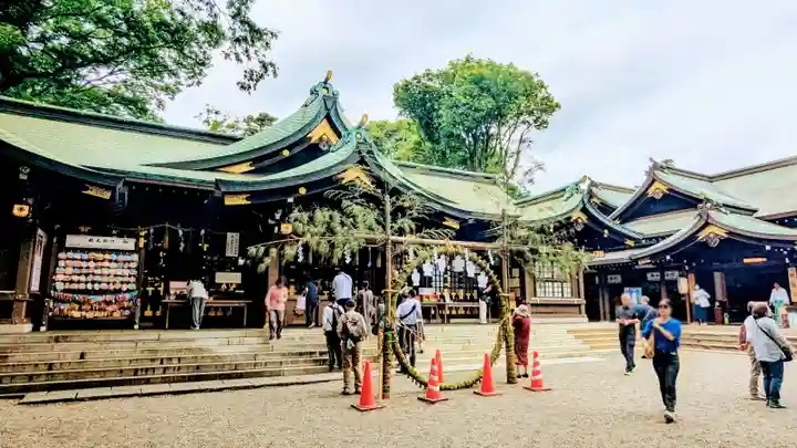 検見川神社の本殿・本堂