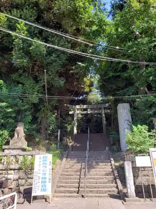 代々木八幡宮の鳥居