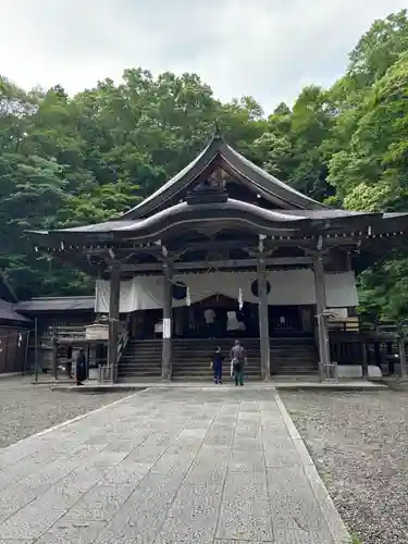 戸隠神社中社の本殿