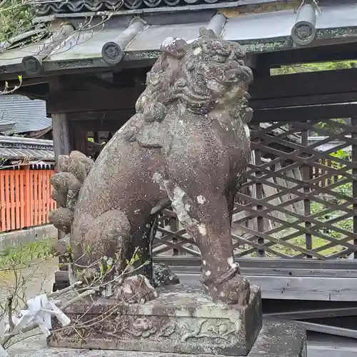 三尾神社の狛犬