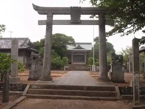 六社神社の鳥居