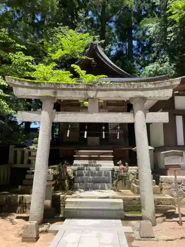 櫻山八幡宮の鳥居