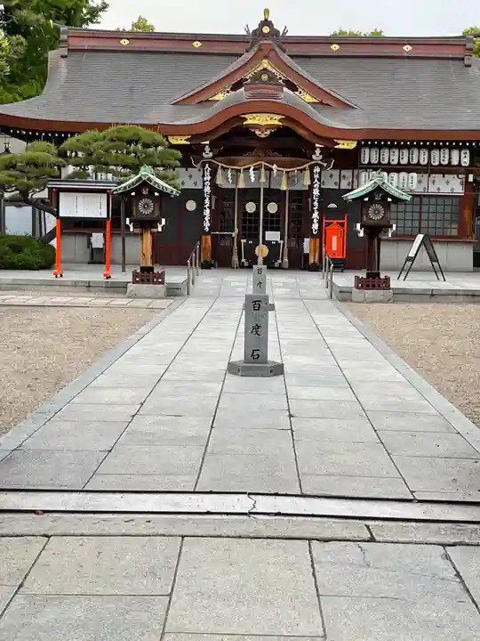 阿部野神社の本殿・本堂