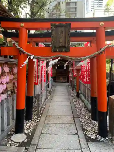 露天神社（お初天神）の鳥居