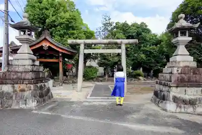 白山社(川井町)の鳥居