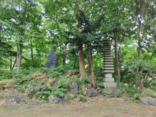 上川神社頓宮の庭園