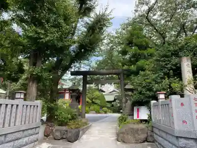東大島神社の鳥居