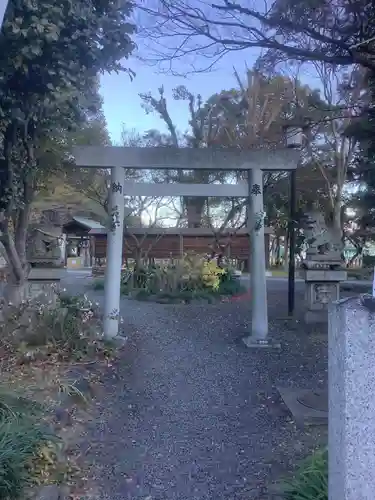 天神社の鳥居