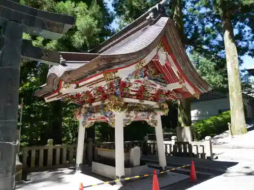 三峯神社の手水舎