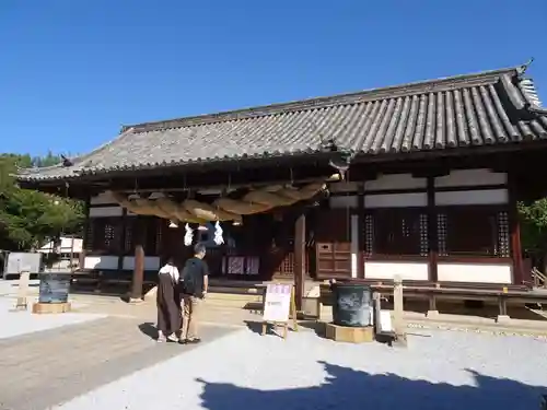 阿智神社の本殿・本堂