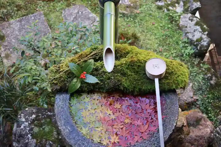 柳谷観音 楊谷寺の手水舎