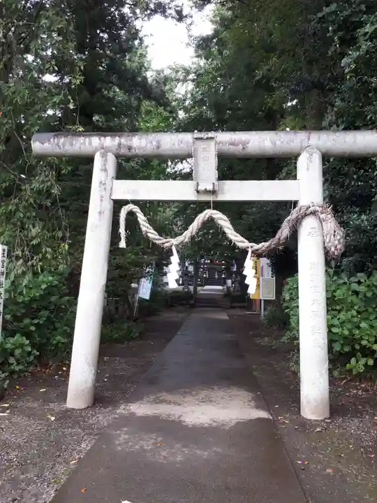 下野 星宮神社の鳥居