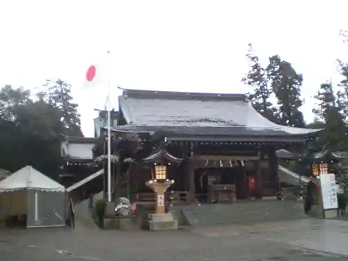 健軍神社の本殿