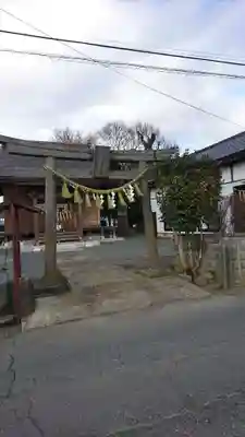廣幡八幡神社の鳥居