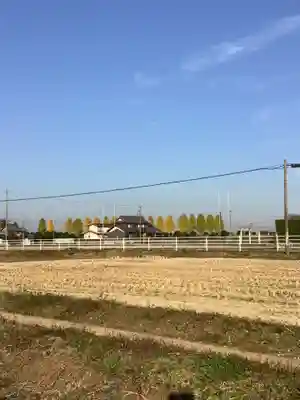 白山神社の周辺