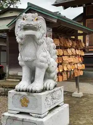 櫻岡大神宮の狛犬