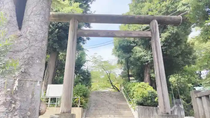 所澤神明社の鳥居