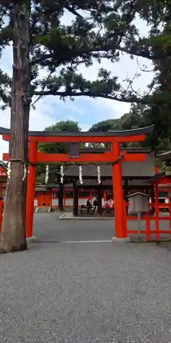 吉田神社の鳥居