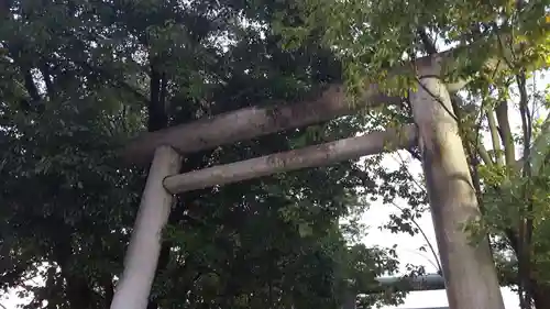 溝旗神社（肇國神社）の鳥居