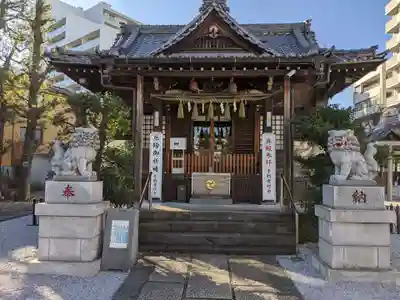 高田氷川神社の本殿・本堂