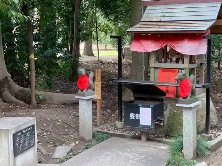 澁川神社(渋川神社)の末社・摂社