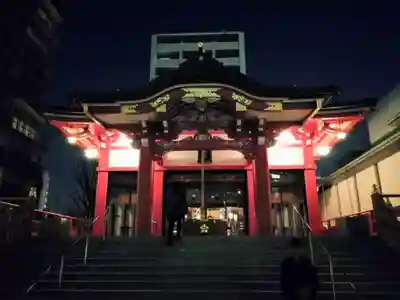 成子天神社の本殿・本堂
