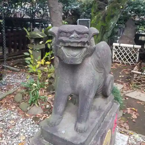 多武峯内藤神社の狛犬