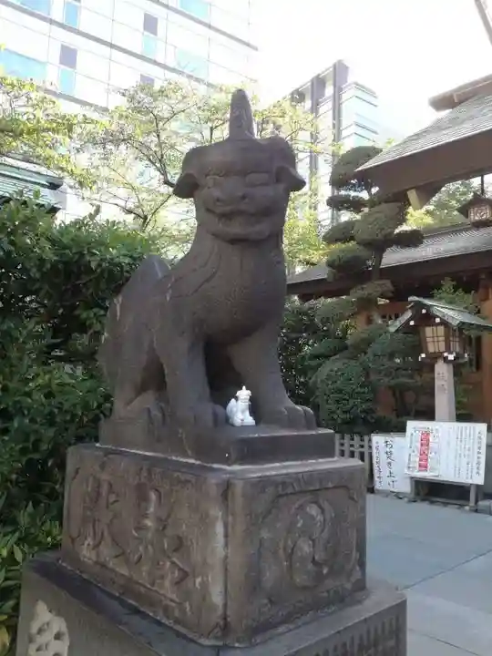 芝大神宮の狛犬