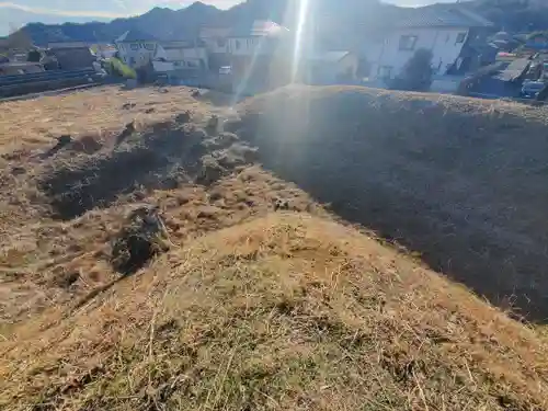 赤見城の祠跡(栃木県)