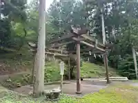 熱日高彦神社の鳥居