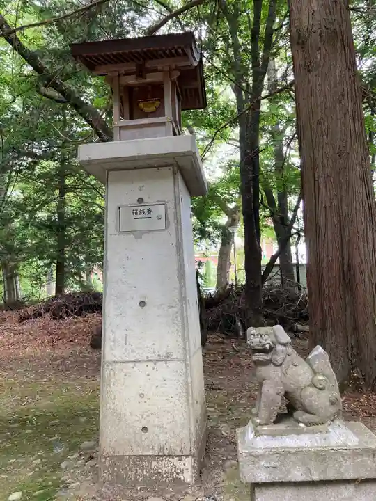 音更神社の狛犬