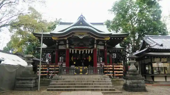 南沢氷川神社の本殿・本堂